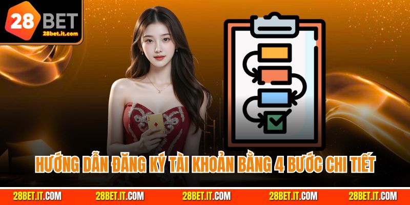 Hướng dẫn đăng ký tài khoản bằng 4 bước chi tiết